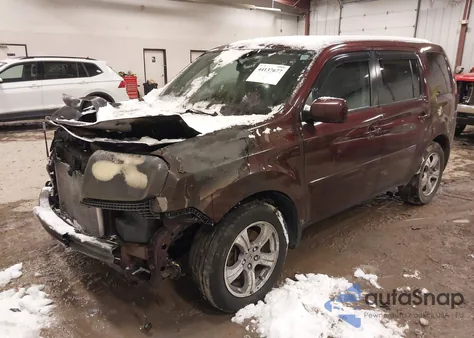 2014 Honda Pilot Ex-L from USA, damaged, VIN 5FNYF4H57EB029934